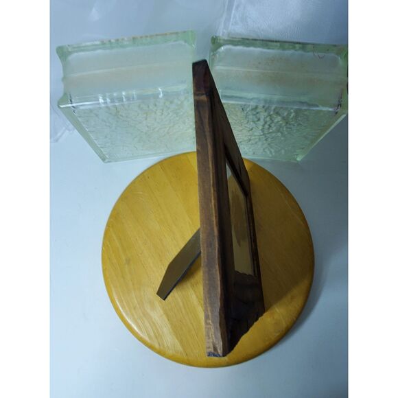 Antique Print 1823-1860 "Pecheur de lile de Schokland" in a Worm Hole Frame - Picture 6 of 10